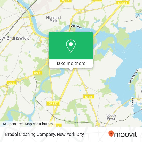 Bradel Cleaning Company map