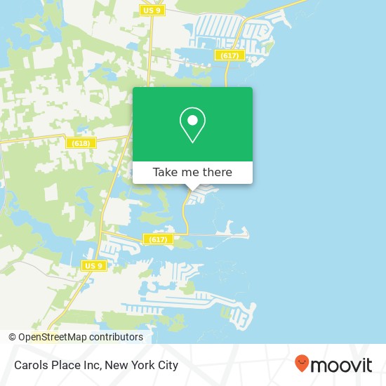 Carols Place Inc map