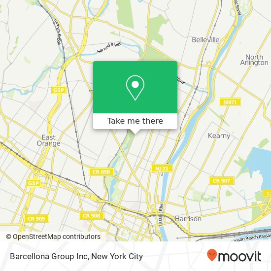 Barcellona Group Inc map