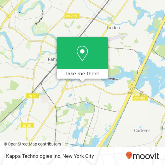 Kappa Technologies Inc map