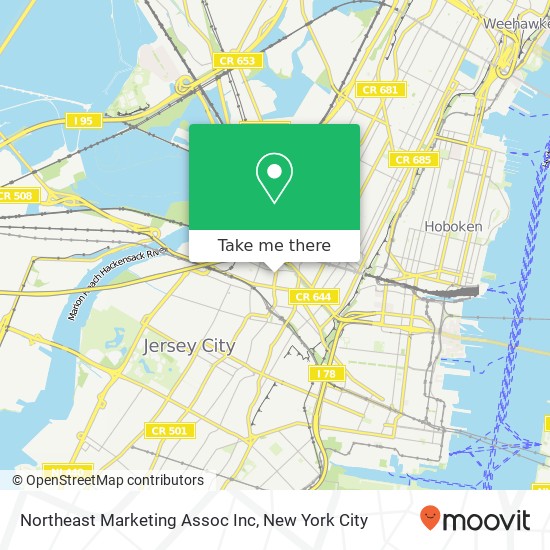Northeast Marketing Assoc Inc map