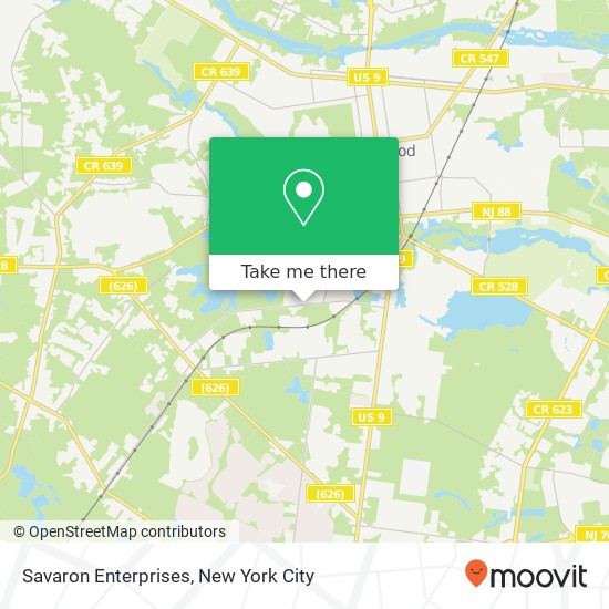 Savaron Enterprises map