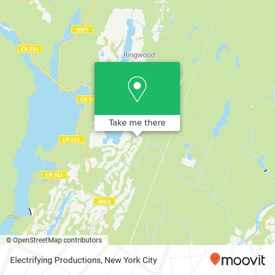 Electrifying Productions map