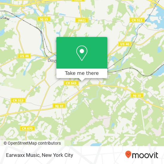 Earwaxx Music map