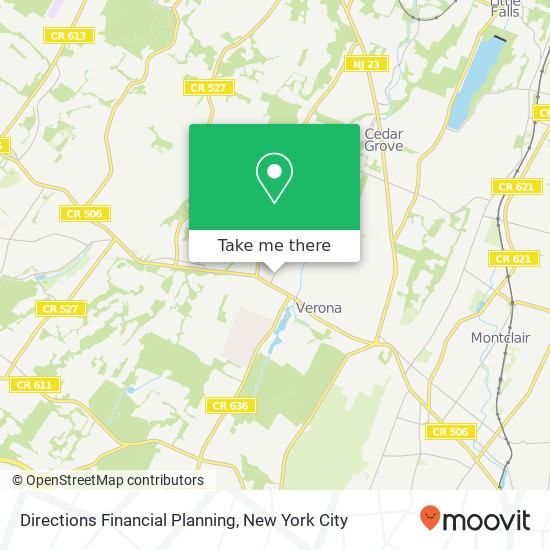 Directions Financial Planning map