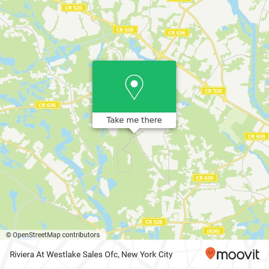 Riviera At Westlake Sales Ofc map