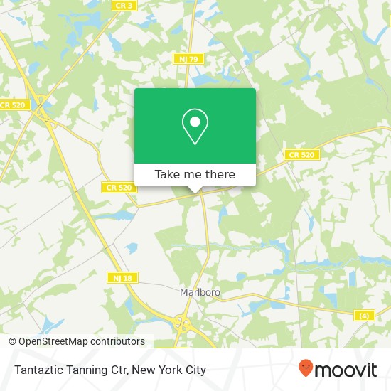 Tantaztic Tanning Ctr map