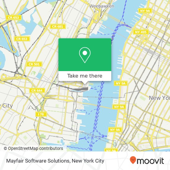 Mayfair Software Solutions map