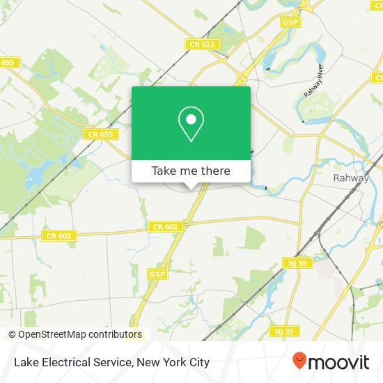 Lake Electrical Service map