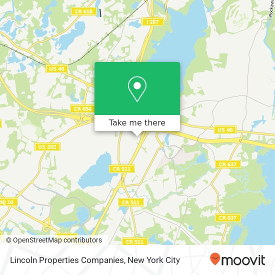Lincoln Properties Companies map