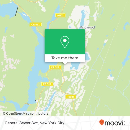 General Sewer Svc map