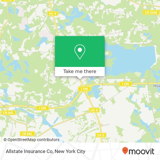 Mapa de Allstate Insurance Co