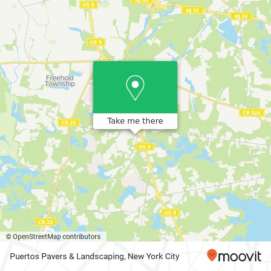 Mapa de Puertos Pavers & Landscaping