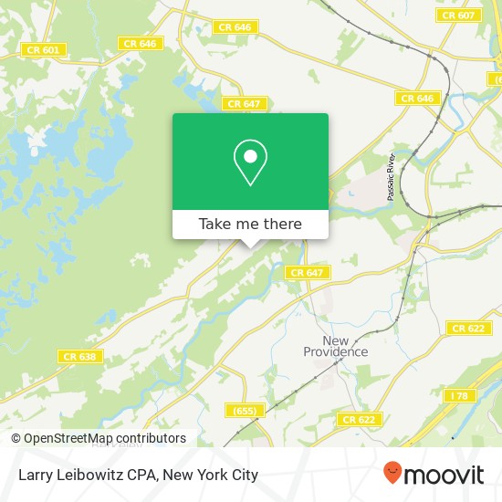 Mapa de Larry Leibowitz CPA