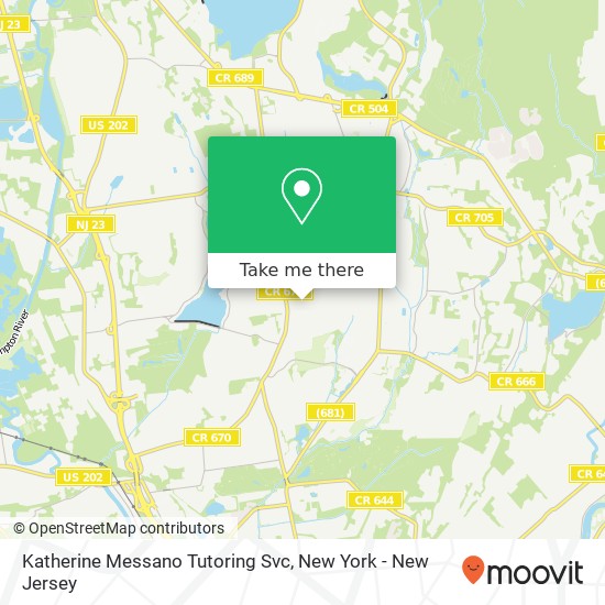 Mapa de Katherine Messano Tutoring Svc