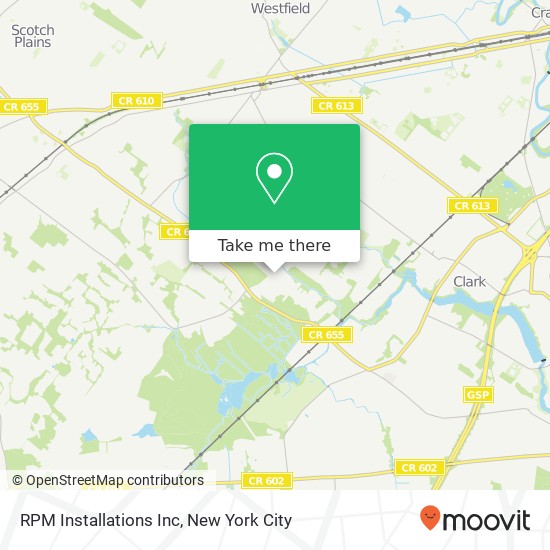 RPM Installations Inc map