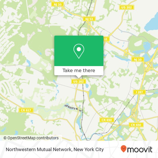 Northwestern Mutual Network map