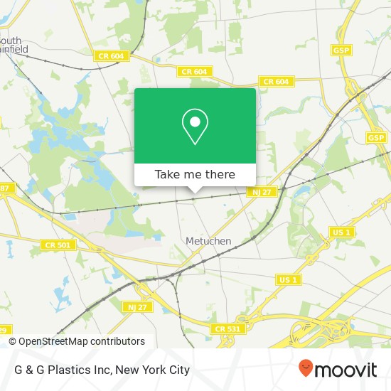G & G Plastics Inc map
