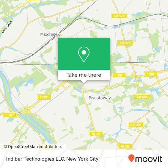 Mapa de Indibar Technologies LLC