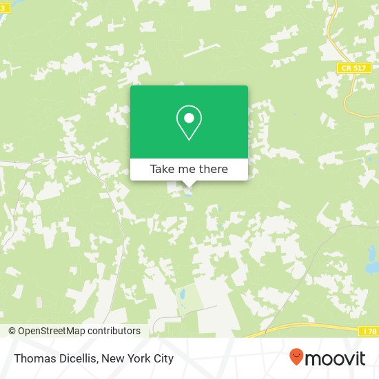 Thomas Dicellis map