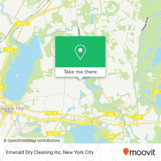 Emerald Dry Cleaning Inc map