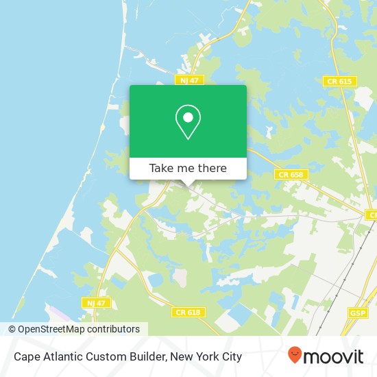 Mapa de Cape Atlantic Custom Builder