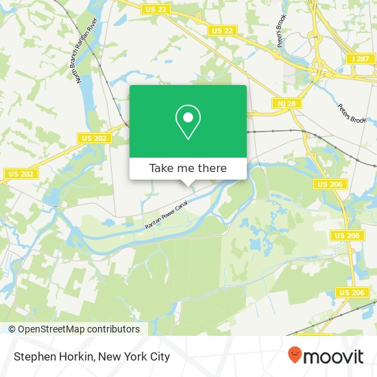 Stephen Horkin map