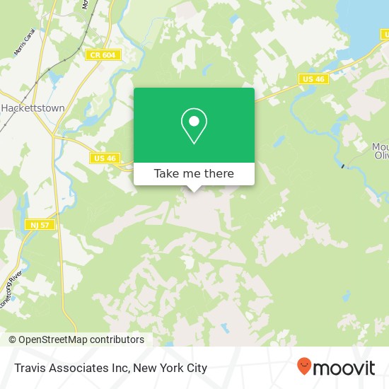 Travis Associates Inc map