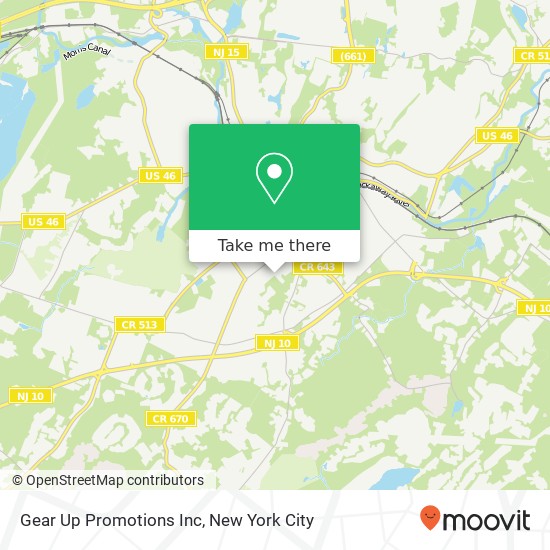 Gear Up Promotions Inc map