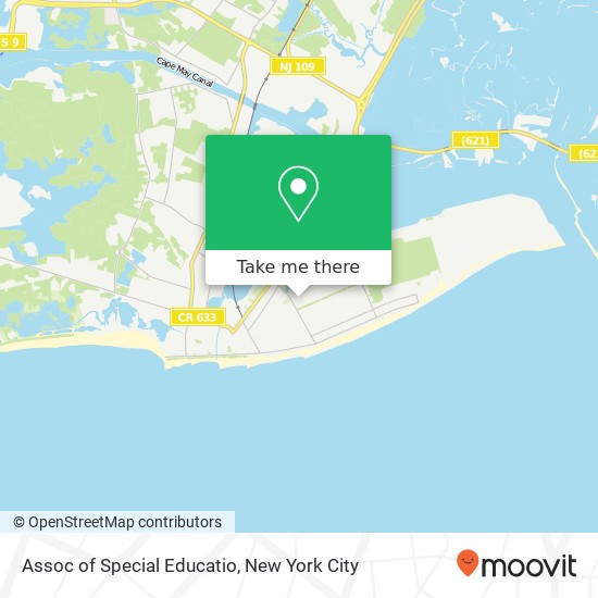 Mapa de Assoc of Special Educatio