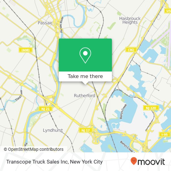 Mapa de Transcope Truck Sales Inc