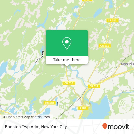 Boonton Twp Adm map