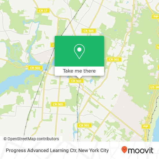 Progress Advanced Learning Ctr map