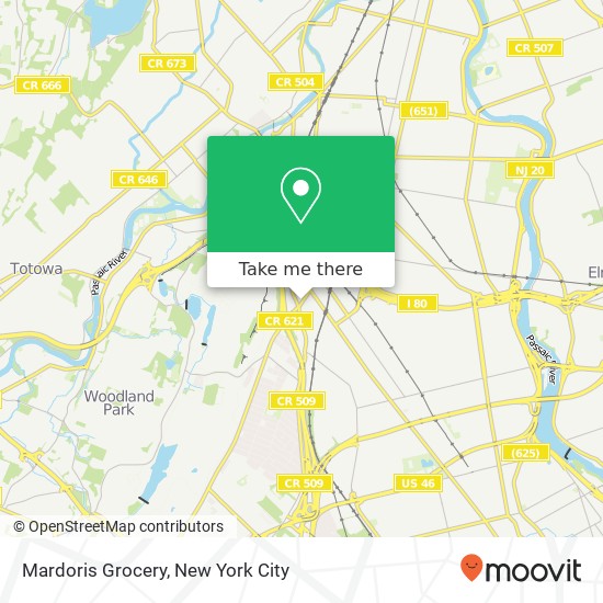 Mardoris Grocery map