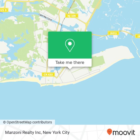 Manzoni Realty Inc map