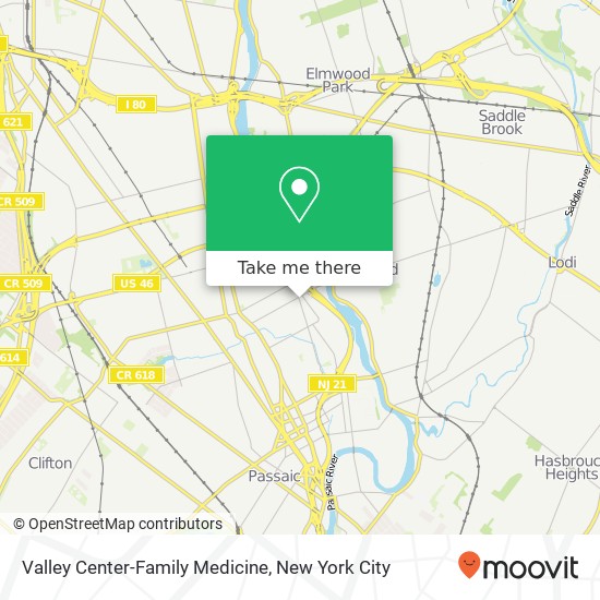 Mapa de Valley Center-Family Medicine