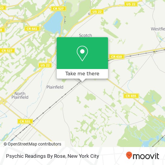 Psychic Readings By Rose map