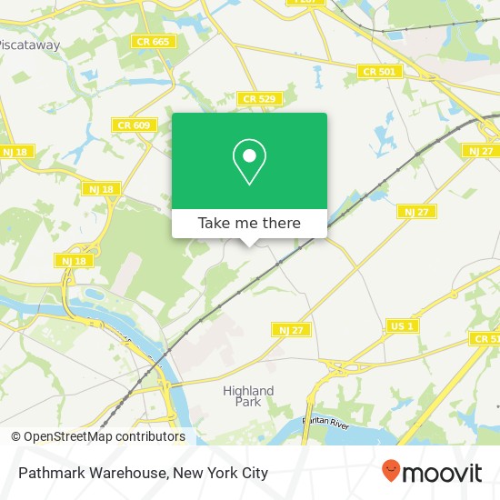 Pathmark Warehouse map