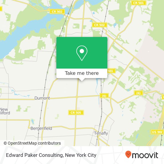 Edward Paker Consulting map