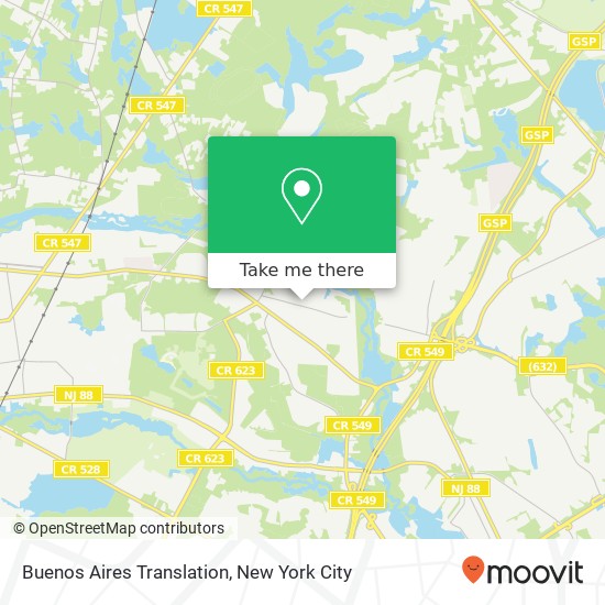 Buenos Aires Translation map