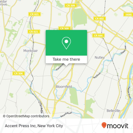 Mapa de Accent Press Inc