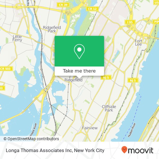 Longa Thomas Associates Inc map