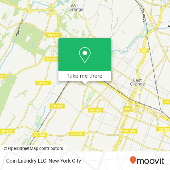 Mapa de Coin Laundry LLC