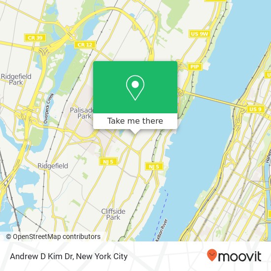 Andrew D Kim Dr map
