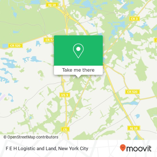 Mapa de F E H Logistic and Land