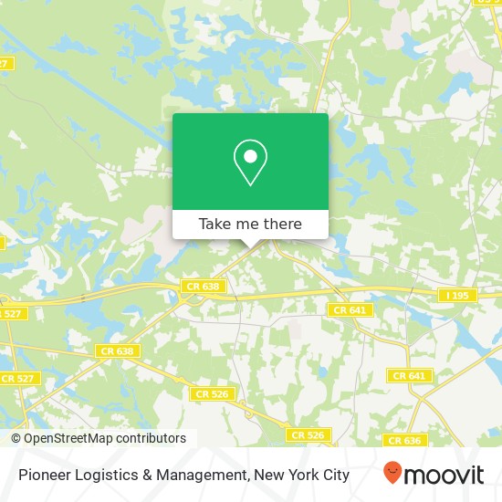 Mapa de Pioneer Logistics & Management