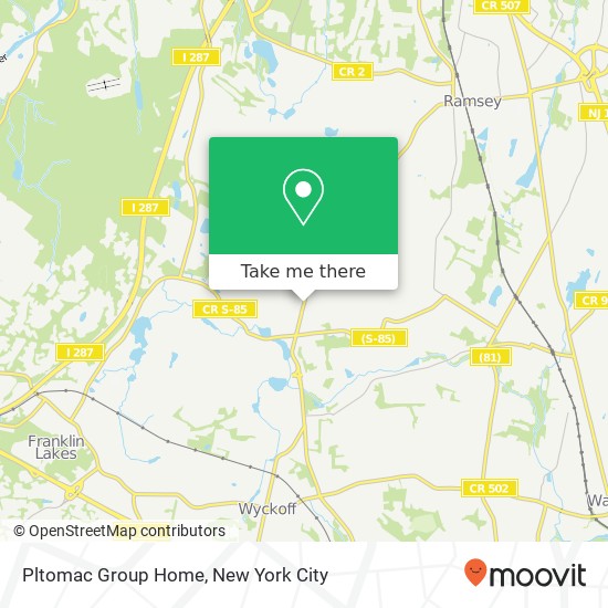 Pltomac Group Home map