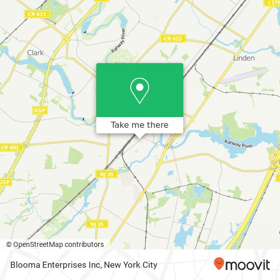 Blooma Enterprises Inc map