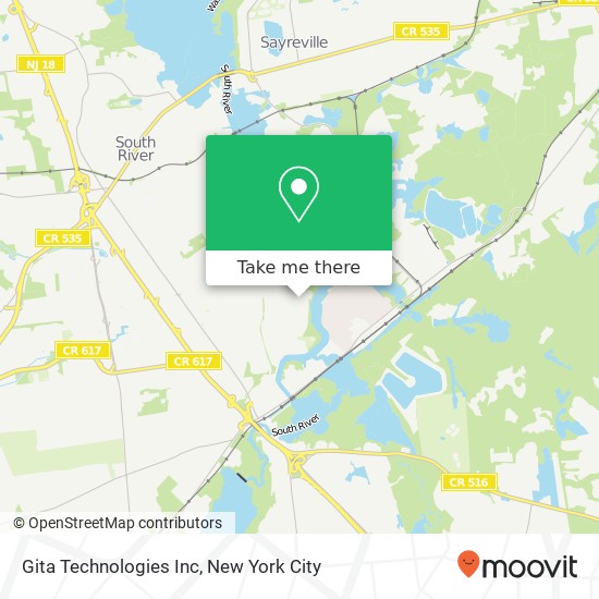 Gita Technologies Inc map