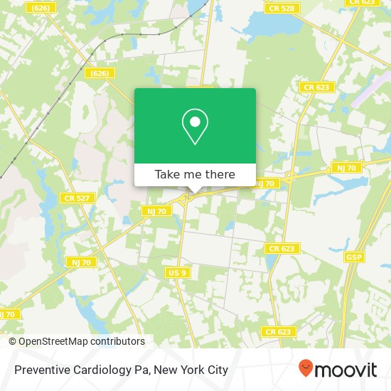 Preventive Cardiology Pa map